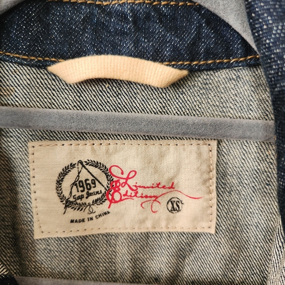 Gap Jean Jacket Women Extra Small - Picture 5 of 8